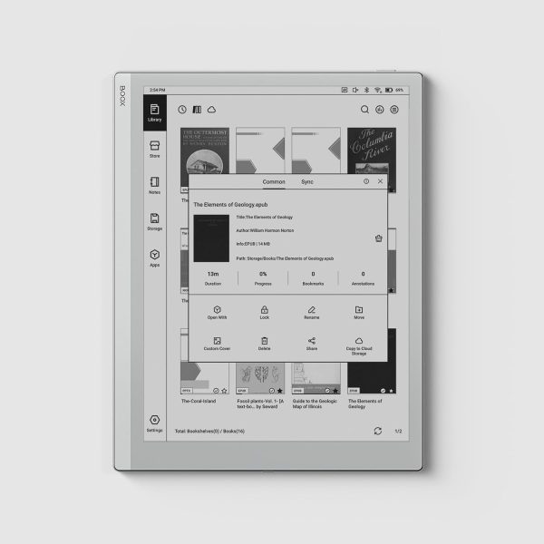 BOOX Tablet Go 10.3 ePaper E Ink Tablet No Front Light 4G 64G 300 PPI B/W - Image 6